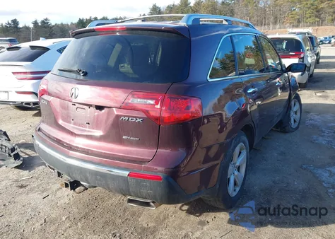 2011 Acura Mdx Technology Package z USA, uszkodzony, nr VIN 2HNYD2H61BH513388
